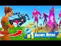 WINNING With *ONLY* Zombie Loot In Fortnite