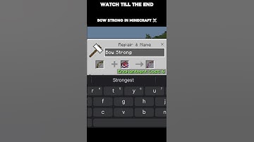 Secret Bow Trick in Minecraft! 🧐 #minecraft #gaming #minecraftshorts