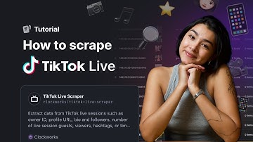 Scrape TikTok Live Stream Data - TikTok Live API Tutorial
