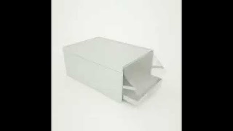 Drawer Type Shoe Box