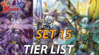 Vanguard Zero G Set 15 Tier List!