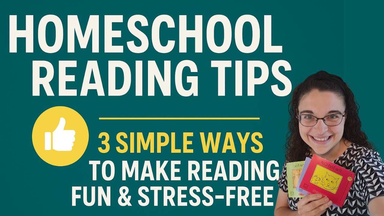 Homeschool Reading Tips for Moms | 3 Simple Ways to Make Reading Fun & Stress-Free