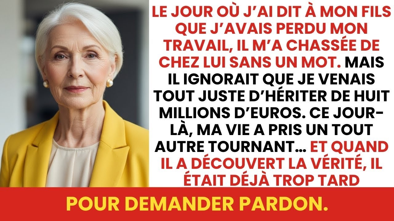 Le jour où j’ai annoncé à mon fils que j’arrêtais de travailler, il n’a pas demandé pourquoi.httpapi Il a regardé ma valise par terre et il a dit:«Tu pourrais travailler au moins vingt années de...