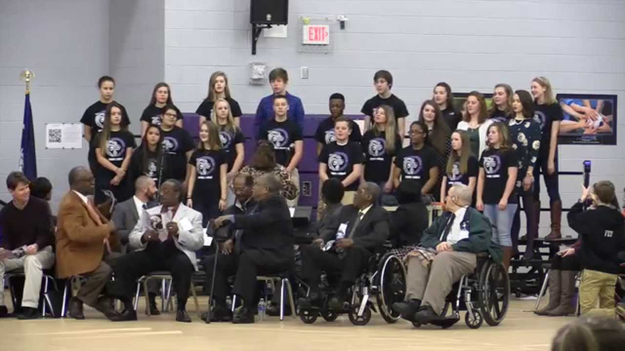 Banks Trail Middle School Honors the Friendship Nine with a