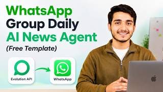 Build Your Own WhatsApp Group Daily AI News Agent (Free Template) screenshot 4