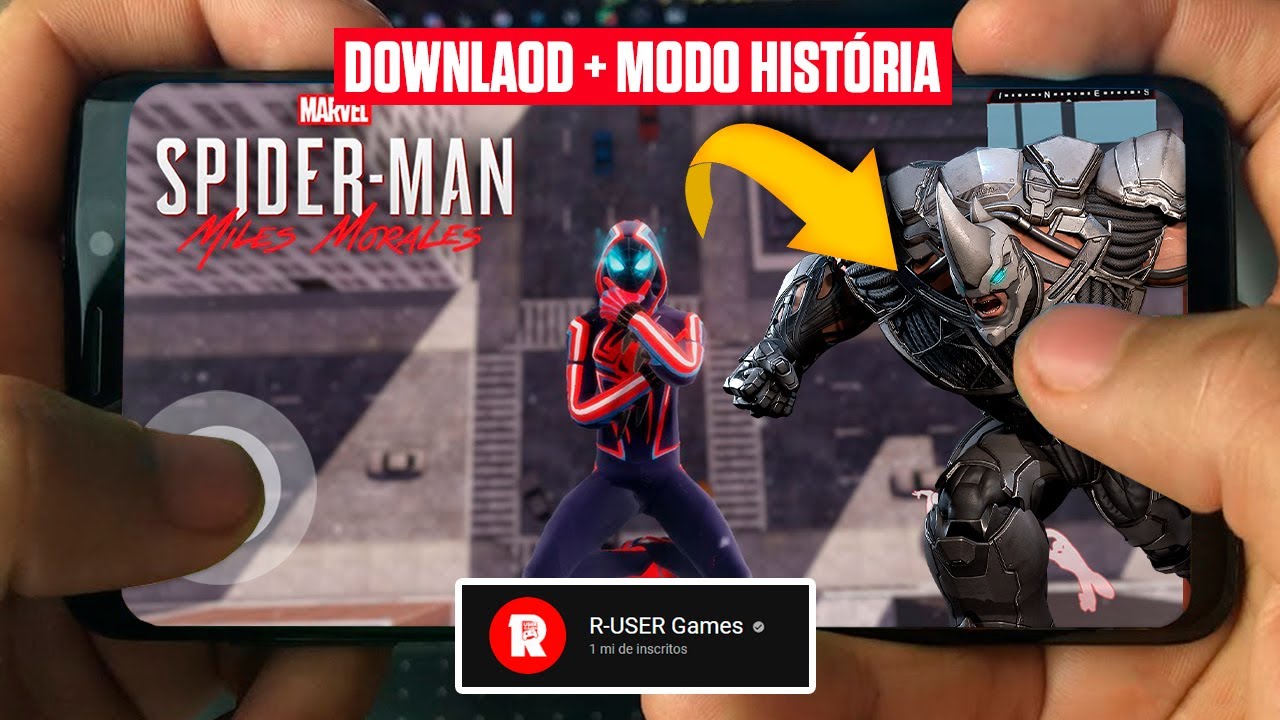 SPIDER-MAN RUSER GAMES, FINALMENTE DOWNLOAD SAIRÁ E MODO HISTÓRIA - YouTube