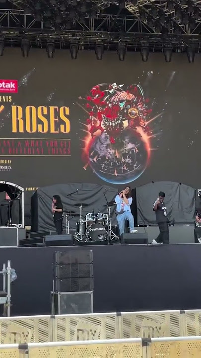 Who is doing soundcheck for #gunsnroses ???? #shorts
