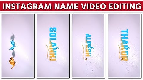 trending name video editing alight motion | Instagram reels editing || alight motion video editing