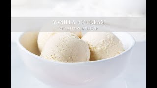 Vanilla Ice Cream | Raw, Vegan, Paleo