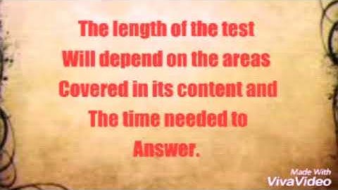 Process in Making Assessment Tools
