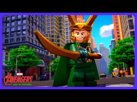 LEGO Marvel Avengers: Loki- Can We Trust Him? 😈 | Kids Cartoons | WildBrain Thrill Park