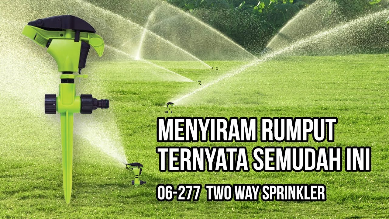 [06-277] Cara Pakai Green Land® 2 Way Plastic Sprinkler