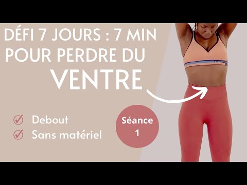🔥DÉFI 7 JOURS : 7 MIN PERDRE DU VENTRE 🔥7-DAY CHALLENGE: 7-MIN HOME WORKOUT TO LOSE BELLY FAT🔥