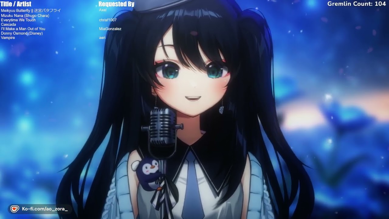 Karaoke] ‪@AoSings‬ [Cover] Meikyuu Butterfly 迷宮ﾊﾞﾀﾌﾗｲ by Mizuku 