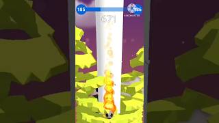 Stack Ball Gameplay 🔥🔥 || Level 185 || #shorts #trendingshorts #ytshorts screenshot 4