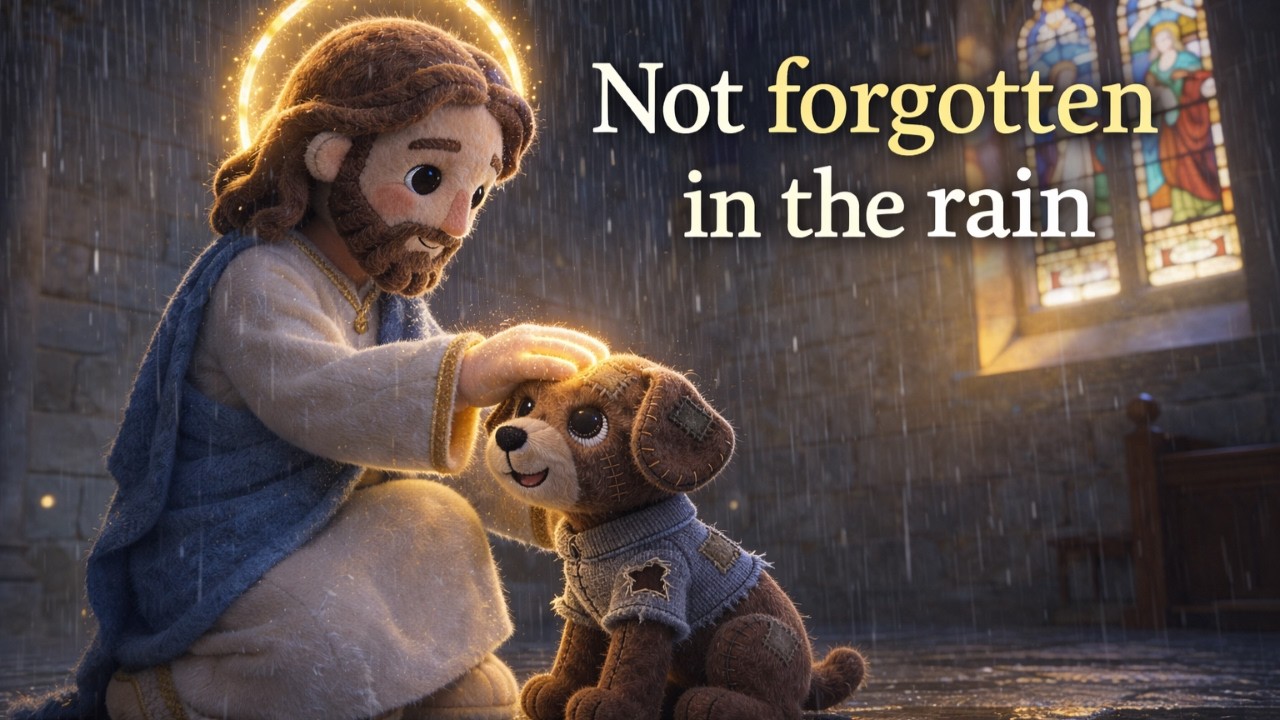 Не забытые под дождем (песня для богослужения) | История плюшевой собачки | 4K