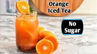 Orange Iced Tea | Refreshing Summer Drink | Quick & Easy