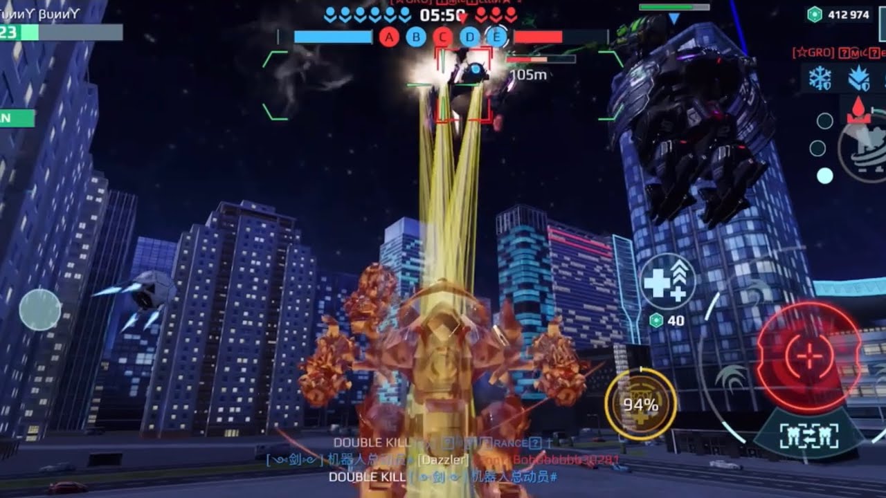 Ravana Mini-Streak - Double Kill & Triple Titan Slayer War Robots Beacon Rush