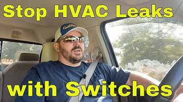 HVAC leak in ceiling! Float Switches to stop the system before