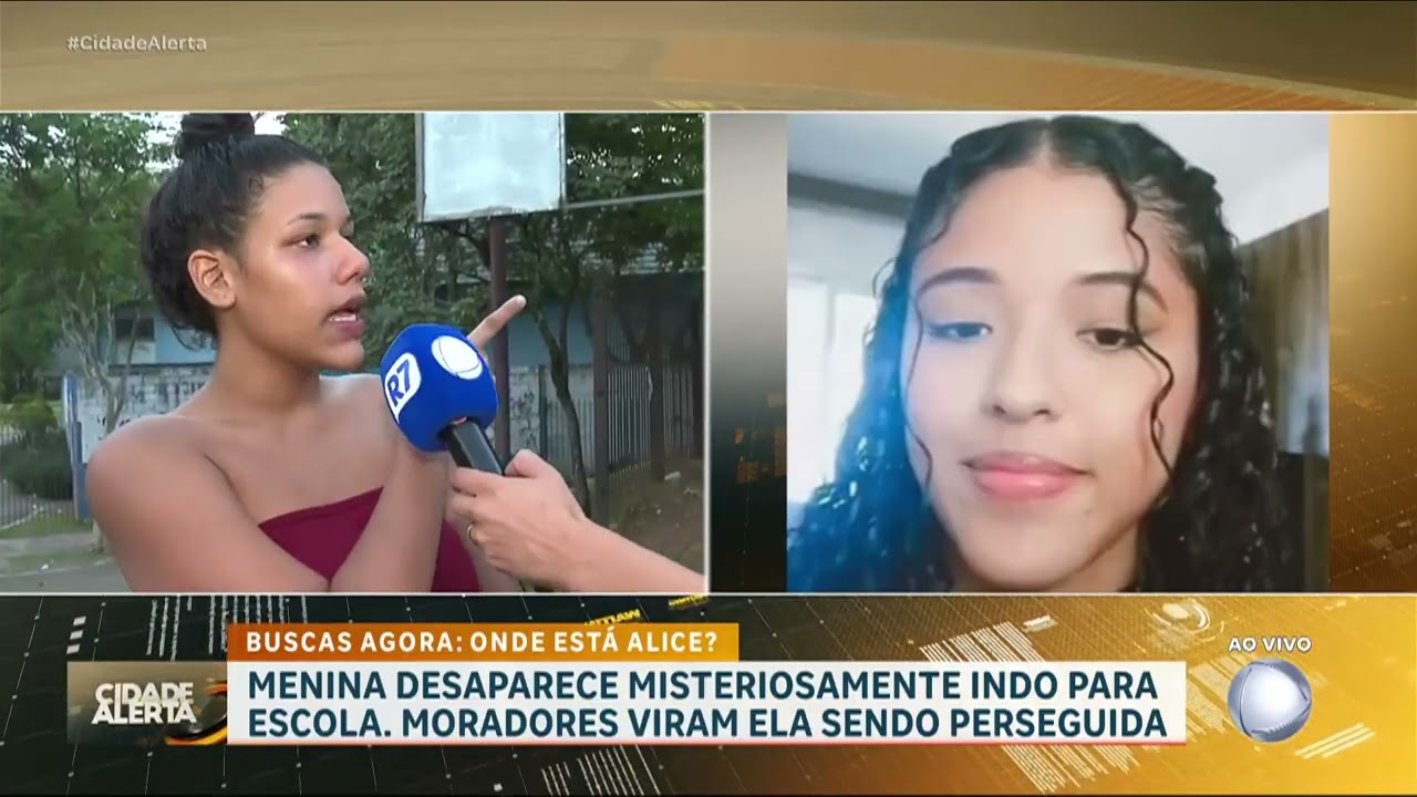 Jovem de 16 anos some misteriosamente após levar sobrinho à creche | CIDADE ALERTA