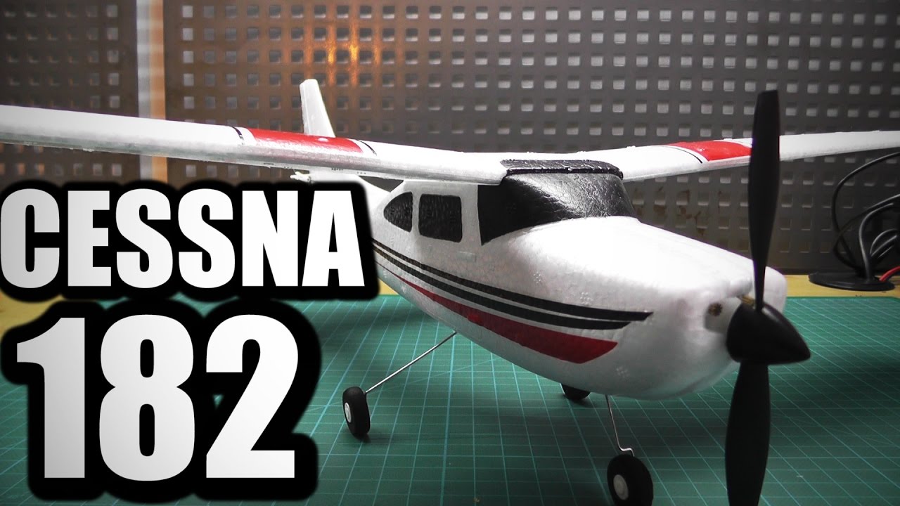WLtoys CESSNA 182 AVION PARA INICIACION VOLAR RC Review Español YouTube