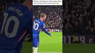 cole palmer with Angry spurs fans #colepalmer #chelseafc #chelsea #xabialonso