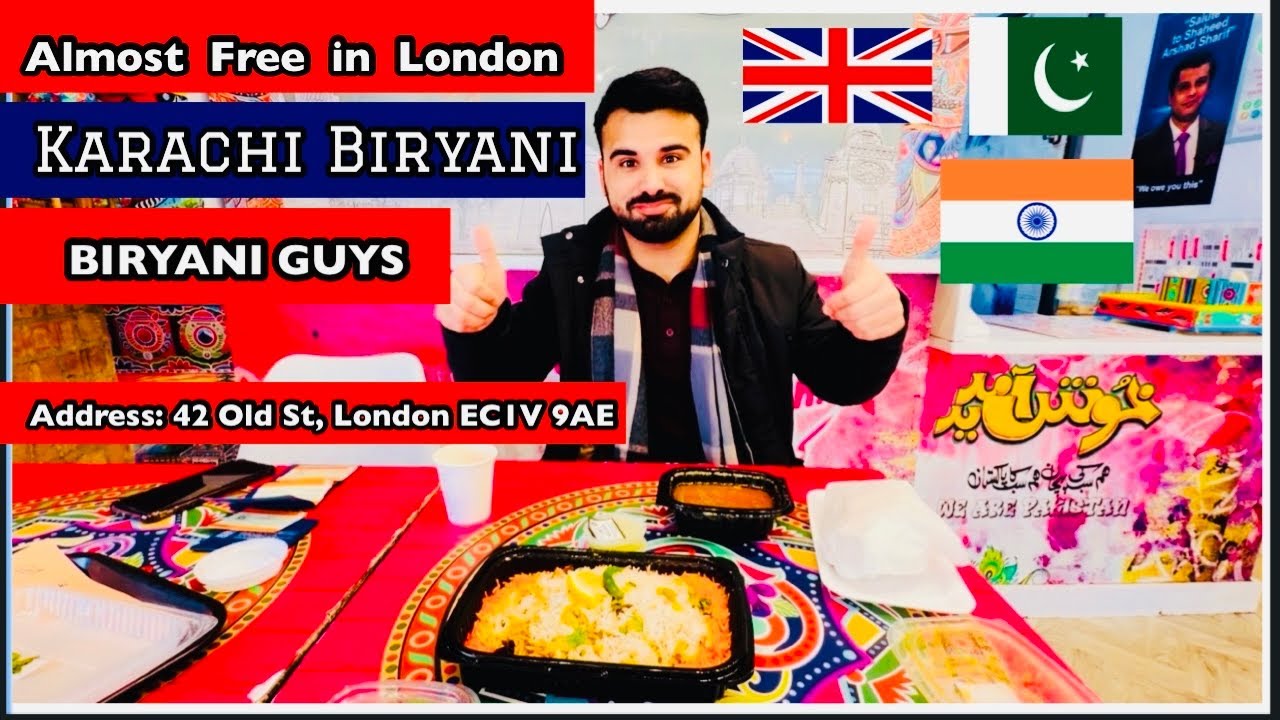 Desi food attack in London 🇬🇧🔥 Biryani, karak chai, channa, parathas & more -pure comfort food vibes