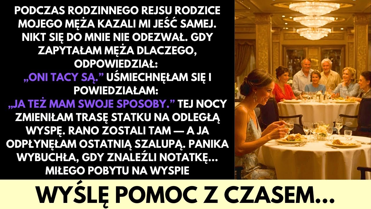Mama mojego męża nazwała to „interwencją". Znalazłam tę wiadomość w telefonie Marka podczas rejsu, który miał być prezentem na rocznicę ich małżeństwa. „Do końca tego rejsu da nam wystarczająco...