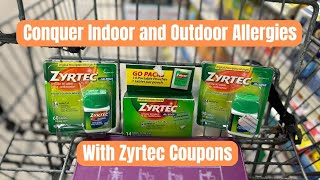 Conquer Indoor and Outdoor Allergies for Less with Zyrtec Coupons