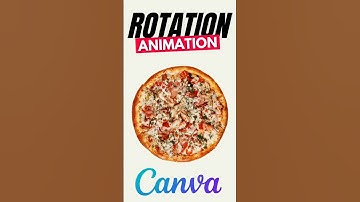 Canva Animation - Rotating Animation Tutorial #CanvaAnimation #canva  #canvashorts