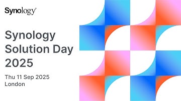 Synology Solution Day 2025 - London