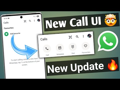 Whatsapp New UI change For Calls 🔥| Whatsapp new Call Update | Whatsapp ...