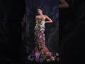 dress made entirely of flowers #flowerdress #botanicalfashion #flowerphotography #artflowers