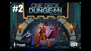 #2/3 One Deck Dungeon - Partie rapide en solo !