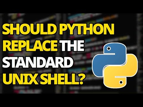 Should Python Replace The Unix/Linux Shell?