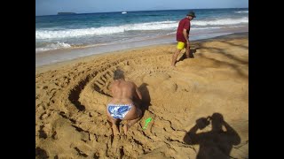 Little Beach Sand Art