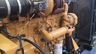 CAT 400KVA Engine Start in Libya