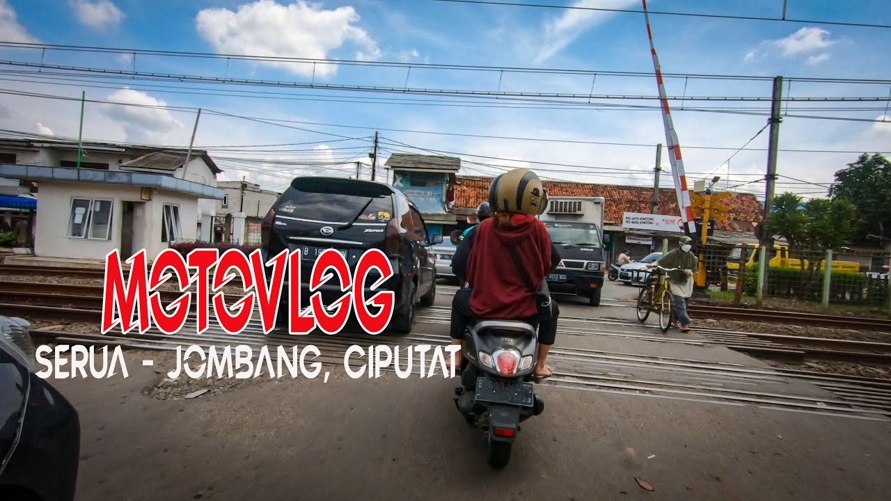 Motovlog - Serua to Sudimara Jombang, ciputat....