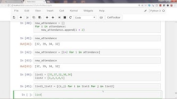 Python 3 리스트 컴프리헨션 튜토리얼 | #5 파이썬 리스트 컴프리헨션의 중첩 for 루프