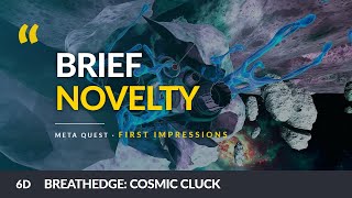 Breathedge: Cosmic Cluck VR Review | Charming, not gripping.