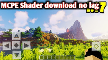 Shaders mcpe 1.17 Realistik No Lag ram 1gb-mcpe shader download no lag