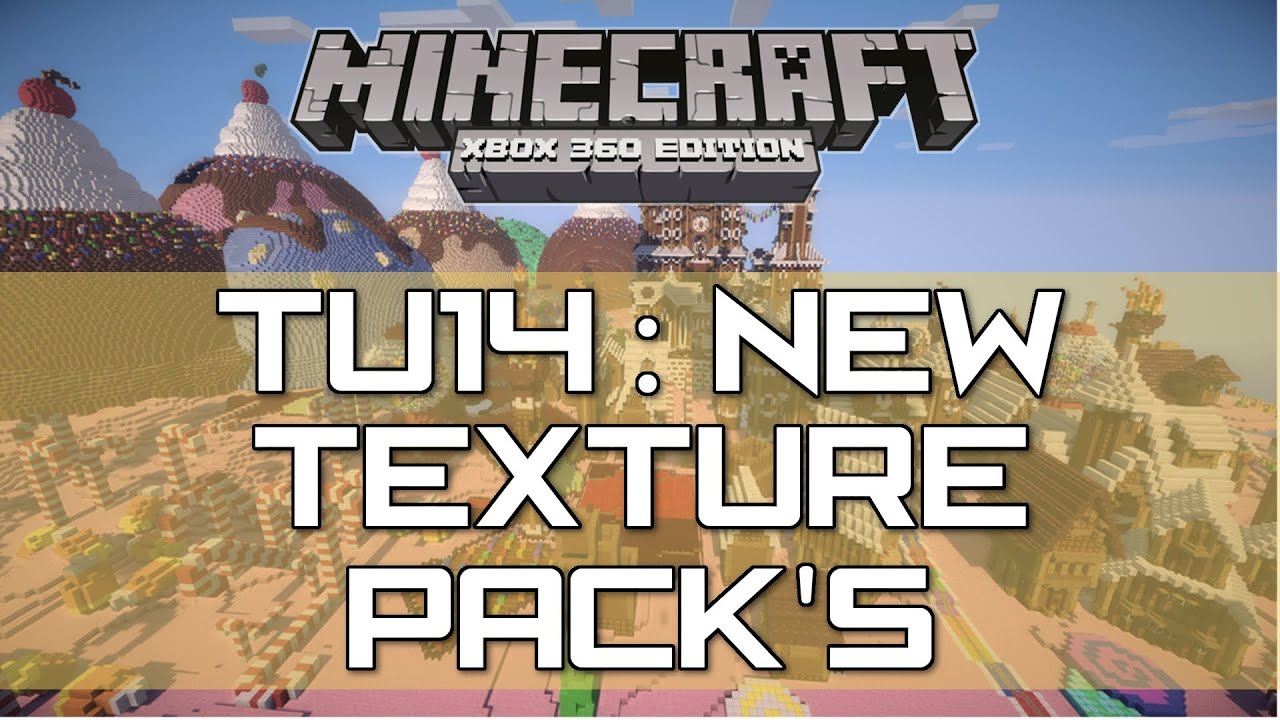 Minecraft Xbox 360 & PS3 - TU14 Info : New Texture Pack's & Possible ...