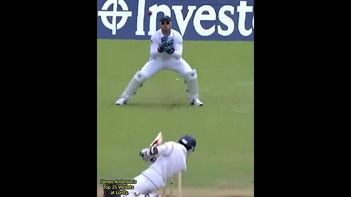 James Anderson Took 25 Wickets at Lord's On His 40Th Birthday