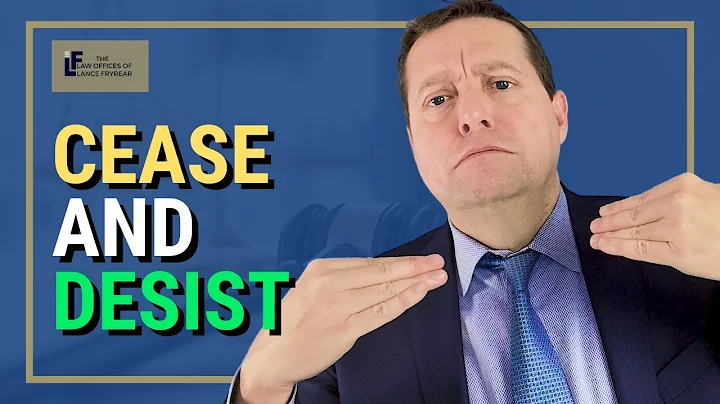 How a Cease and Desist Letter Can Help You Stay Out of, or Win, in Court | Washington State Attorney