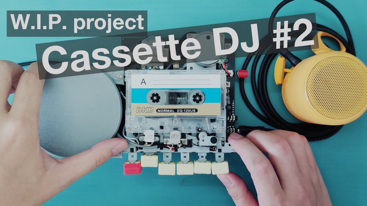 Cassette DJ #2, Work In Progress prototype - YouTube