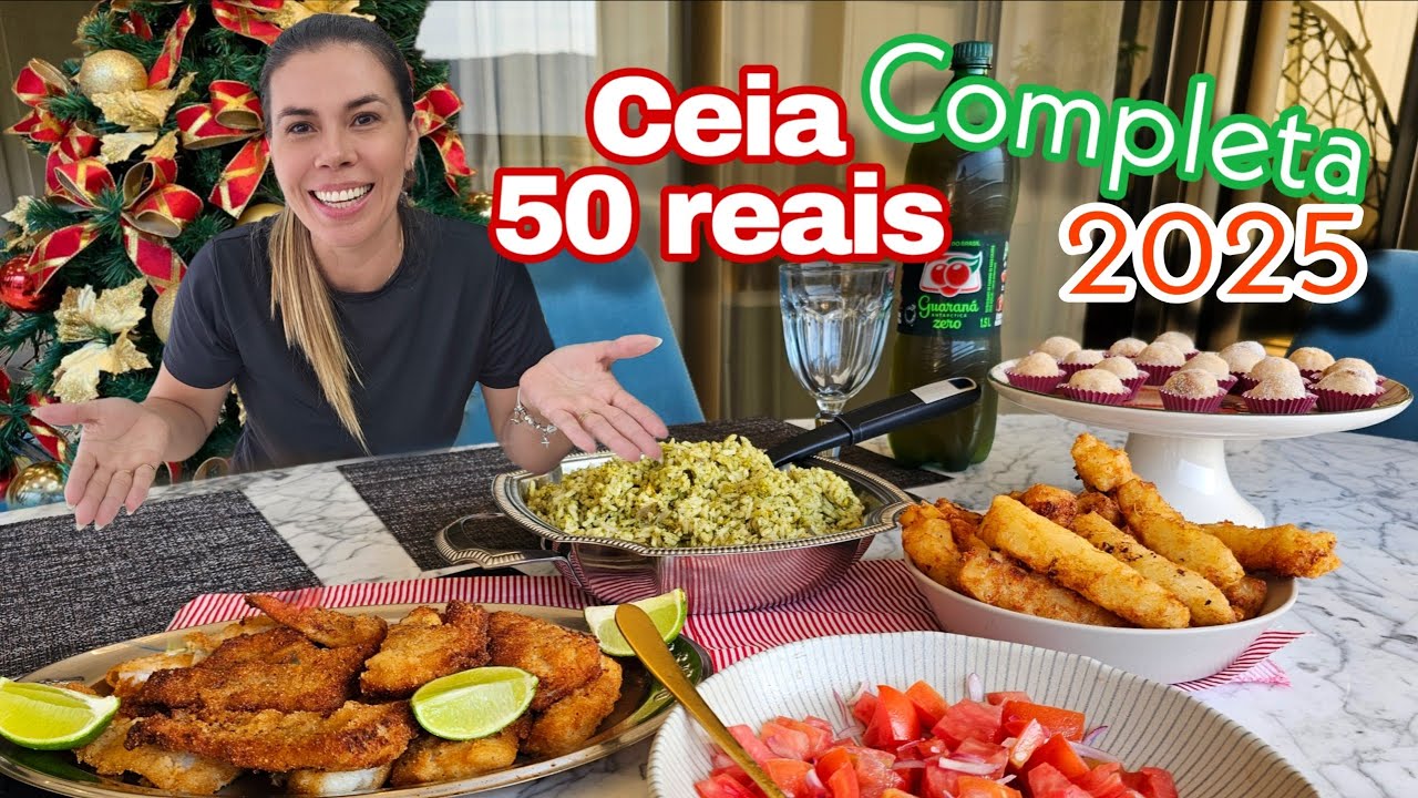 CEIA DE NATAL COMPLETA POR R$50,00! 2025❗