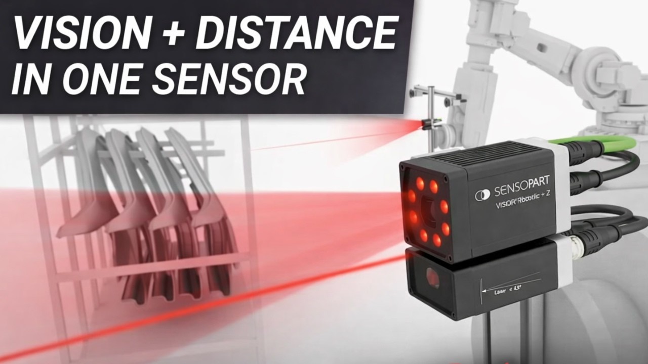 SensoPart VISOR® Robotic +Z: 2D Vision + Distance Measurement for ...