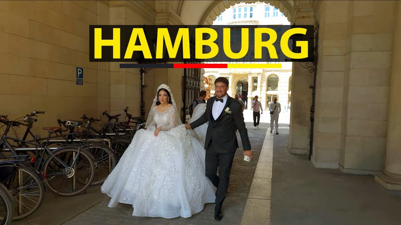 🇩🇪 Hamburg City Walk 4K 🚶‍♂️ Breathtaking Views of Germany