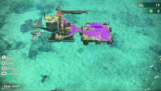 Splatoon Raiders - Hideout Ship: Operate Crane: Claw Grab a Crate (Spirhalite Shards)