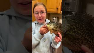 The most disgusting dare I have to do! 🤮￼#dare#fishing#likeandsubscribe#fypシ#disgusting#funnyvideo￼